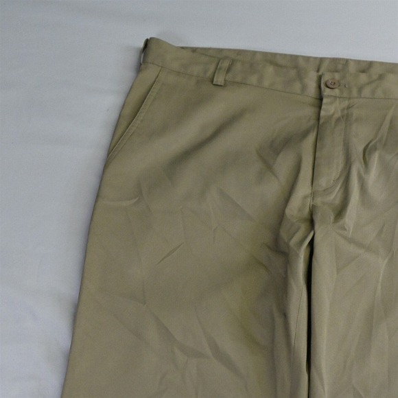 Nike Golf 34 x 34 Khaki Dri‎ Fit 472532 Tech Straight Dress Pants - Picture 2 of 5